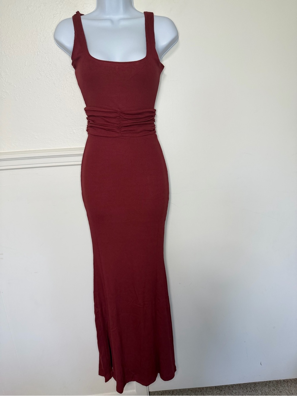 Riot Swim Roxi Cromson Strapless-Look Scoop Bodycon Dress new with tag